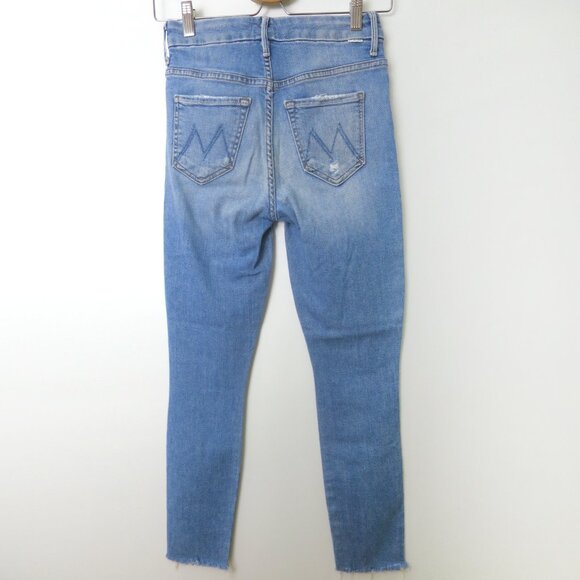 Mother High Waisted Looker Ankle Fray Size 25 - Picture 8 of 14